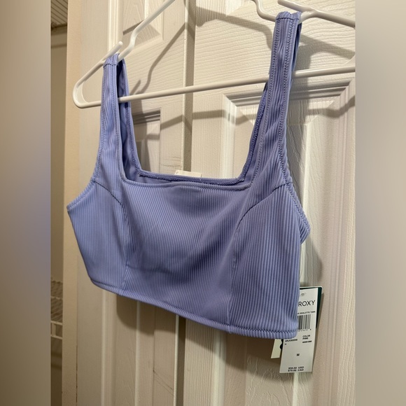 ROXY BRAND NEW ACTIVE TANKINI SPORTS BRA BIKINI TOP SIZE M - Picture 4 of 6